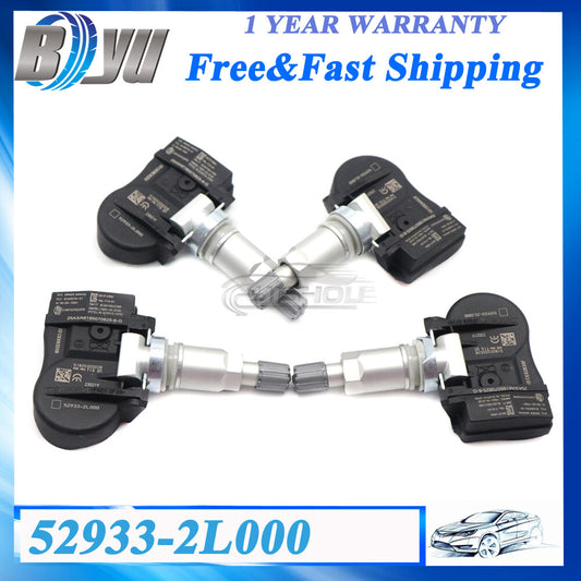 Set 4x TPMS SENSOR for Kia Ceed ED for Hyundai I10 PA I30 FD 52933-2L000 52933-2L600