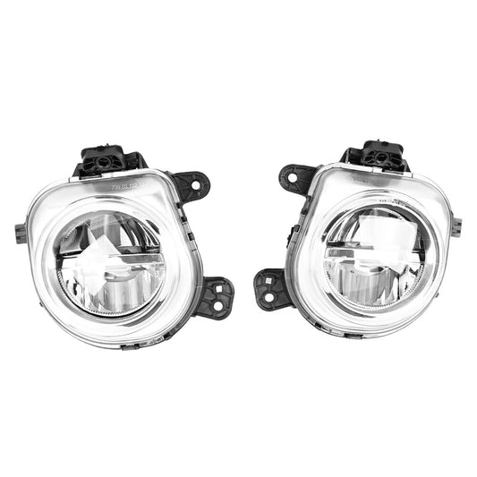 Pair LED Fog Light for BMW X4 X5 X6 2015-2018 Clear Lens Left Right Lamps