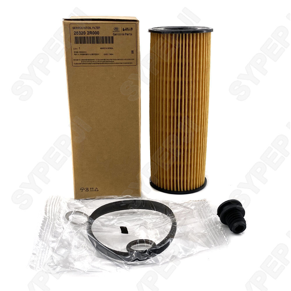 1-piece oil filter service kit for HYUNDAI SANTA FE ELITE 2021-23 26320-2R000