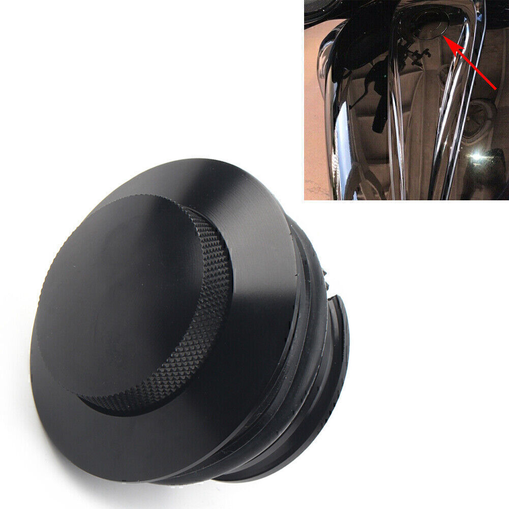 Flush Pop Up Reservoir Tankdeckel Bel¨¹fteter Tankdeckel Blk F¨¹r for Harley Davidson