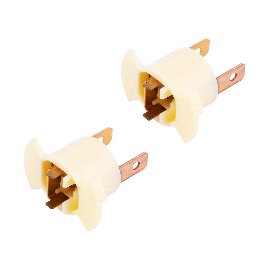 2X H1 Headlight Bulb Socket Retainer Holder Adapter For 92-02 for Honda for CR-V Prelude