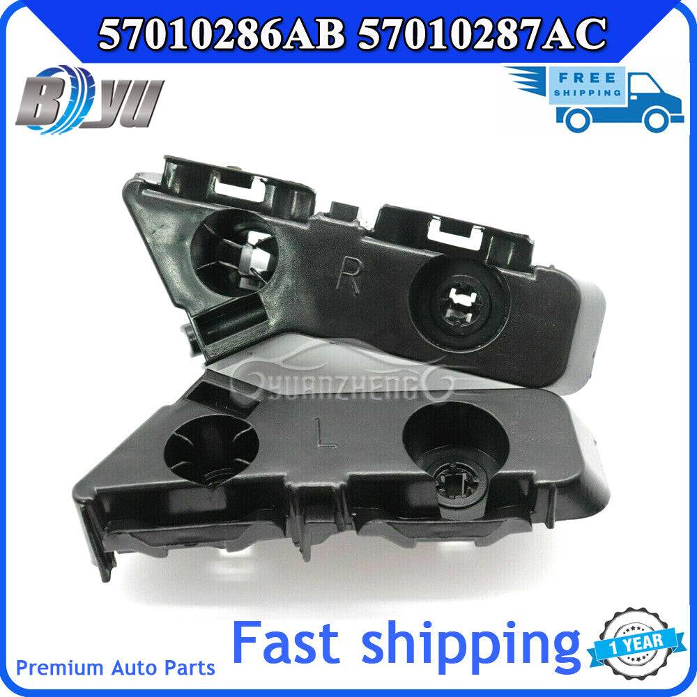 Front Left Right for Dodge Charger Side Steel 2011-2014 New 2x Bumper Bracket
