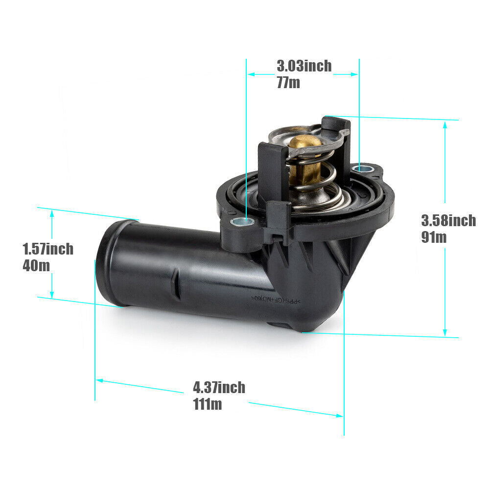 Thermostat for Dodge Durango for Jeep Grand for Wrangler JK 3.6L 2012 13-15 5184651AH US