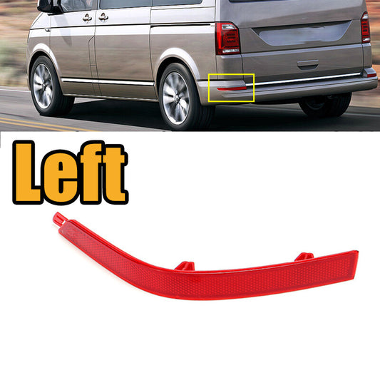 Left Rear Bumper Reflector Light Brake Light Stop Lamp for VW T6 2015-2020