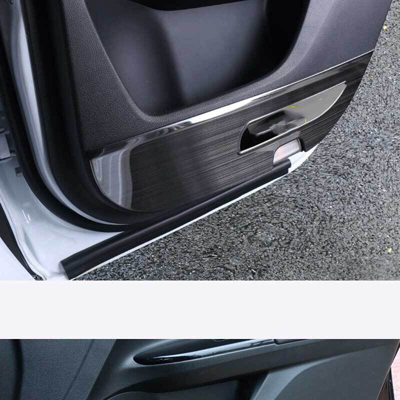 for Honda Accord 2014-17 Stainless Side Door Anti-Kick Pad Protective Cover Trim