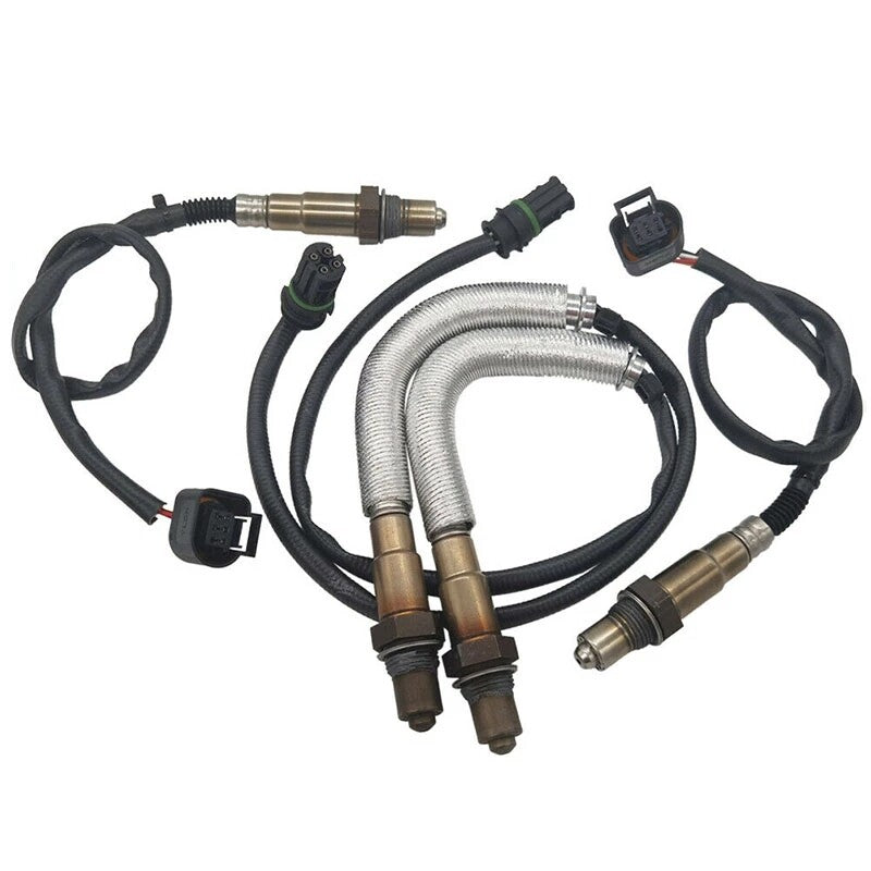 Set of 4Pcs Oxygen Sensor for BMW 550i xDrive for Alpina B7 11-15 4.4L Up+Downstream