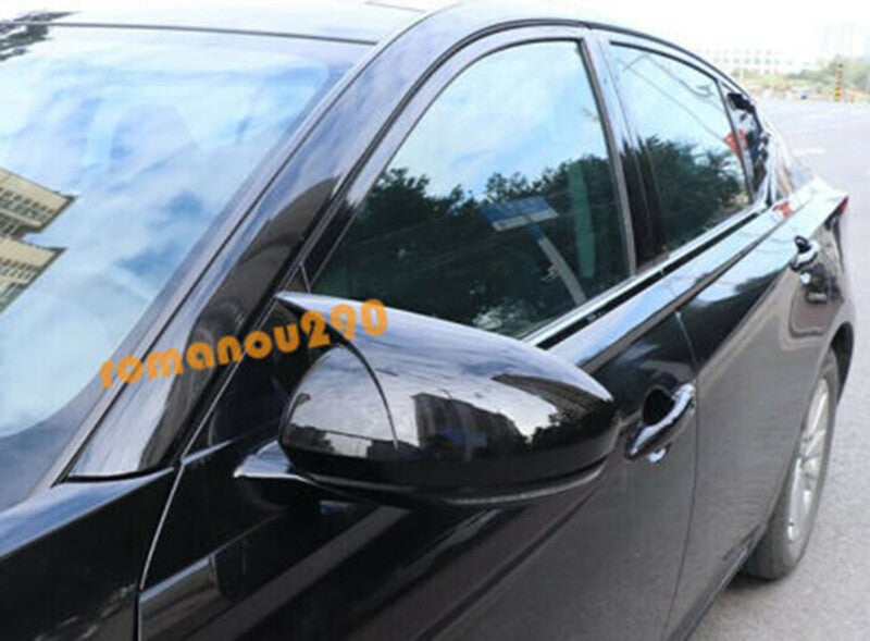 for Nissan Altima 2019-2022 black titanium Window Bottom Strip Cover Trim 4pcs