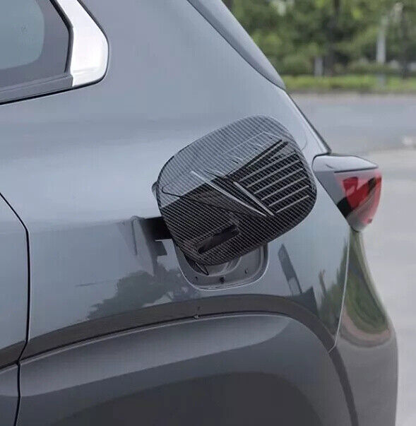 for Mazda CX-50 2023-25 Carbon Fiber Gas Door Fuel Tank Cap Filler Cover Trim 1X