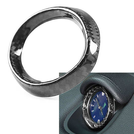 Carbon Fiber Dashboard Clock Ring Cover Trim for Maserati Ghibli Quattroporte