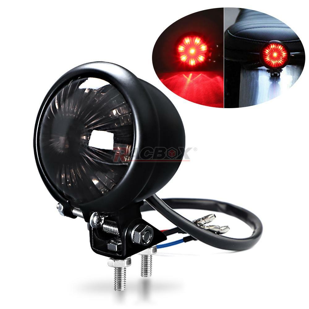 Motorcycle LED Tail Light Brake Rear Stop Lamp Fit For Bobber Chopper Cafe Racer