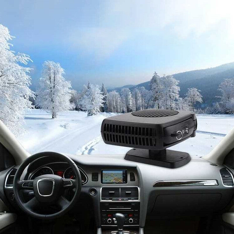 12V Car Heater Portable Electric 120W Heating Fan Defogger Defroster Demister