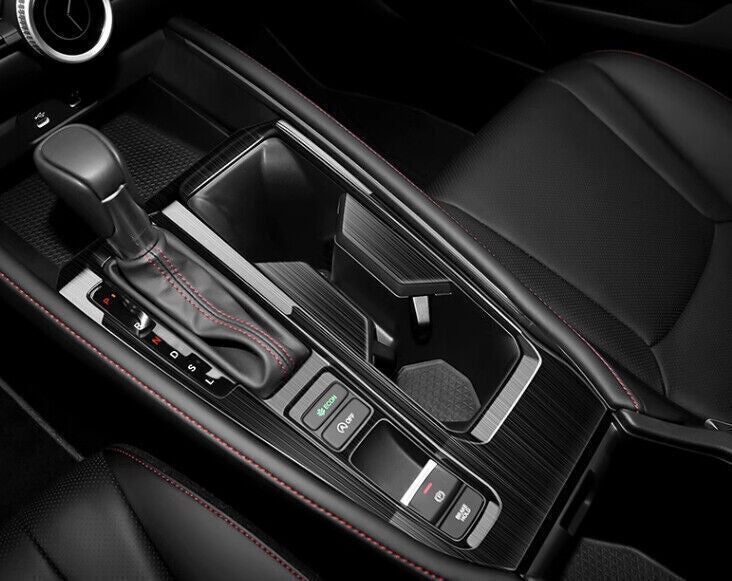 for Honda Accord 11th 2023-2024 Black Titanium Console Gear Shift Panel Decorate
