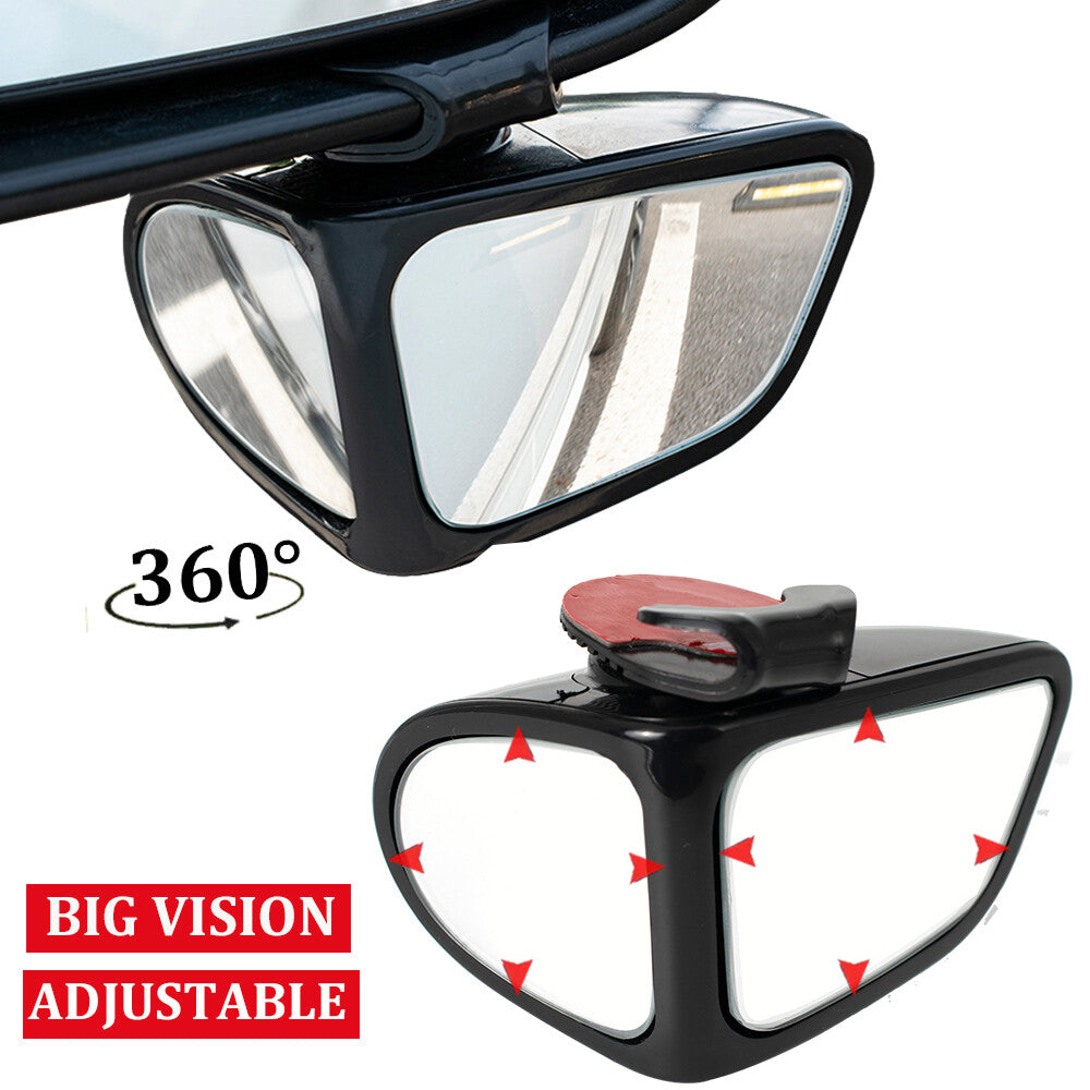 Blind Spot Mirror Wide Angle Rearview Mirror 360¡ã Rotation Adjustable Right Side