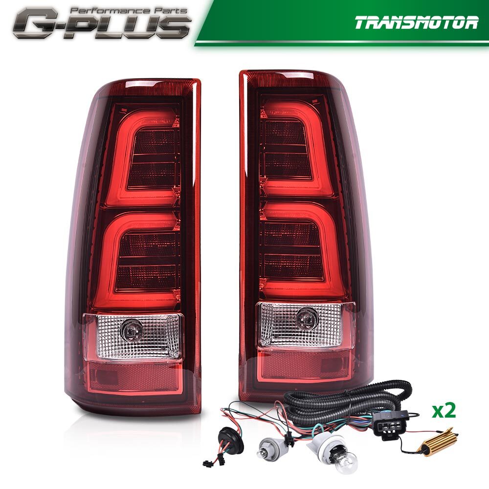 Red LED taillights are suitable for 1999-2006 for Chevrolet Silverado, 1999-2002 for GMC for Sierra,and 1500-2500 models.