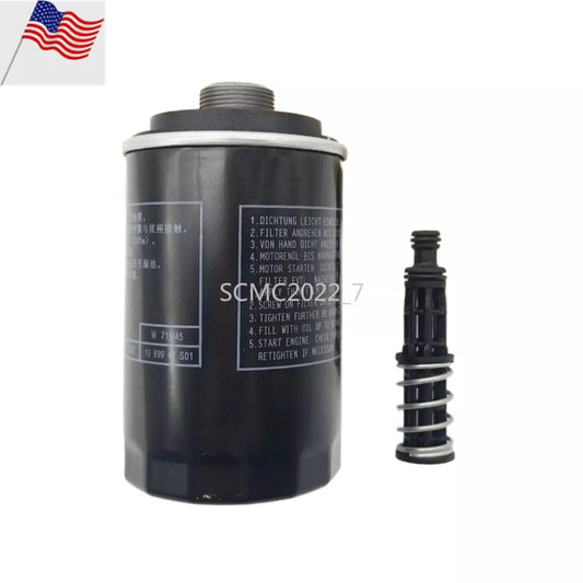 Engine Oil Filter w/ Pressure Pipe for VW GTI for Passat for AUDI A3 A5 Q5 TT 06J115403C