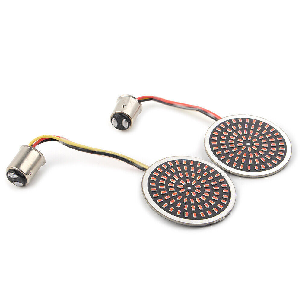 2x LED 1157 Blinker hinten Rot Blinker f¨¹r for Harley Touring Road King