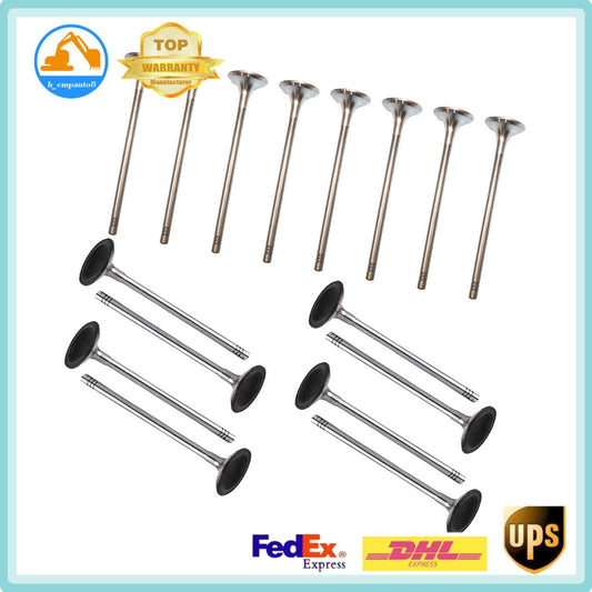 8x ExhaustIntake Valves N13 N18 1.6T for BMW for Mini 118i Cooper S F20 F30 R55 R56