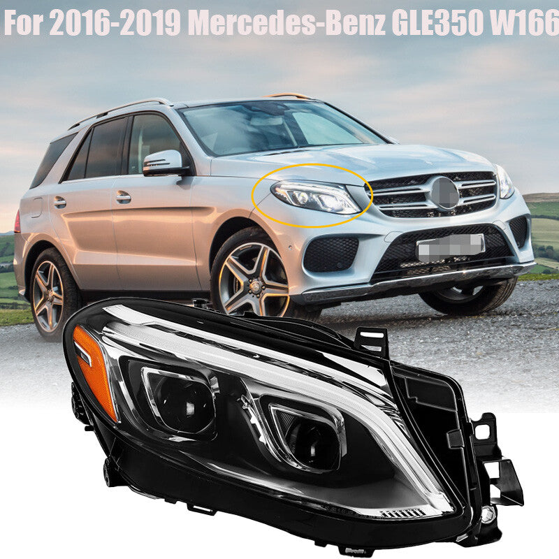 Passenger For 2016-2019 for Mercedes-Benz GLE350 W166 Full LED Headlight Headlamp