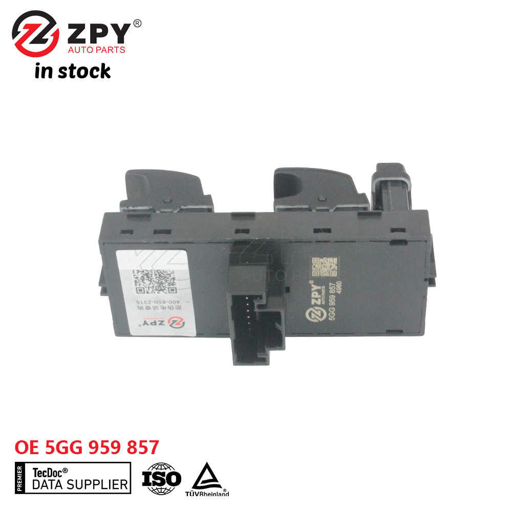 ZPY Fit For V W for Golf Power Window Master Switch Control Button 5GG959857