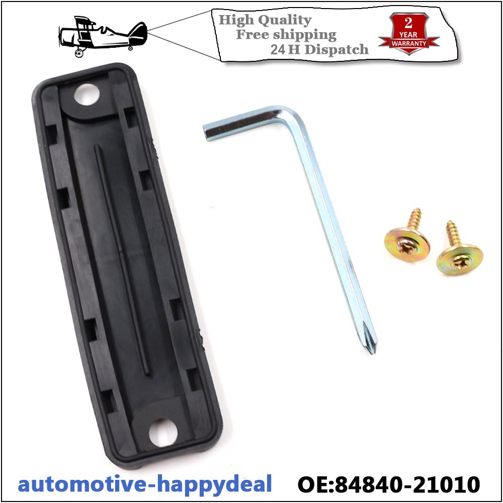 Replacement Boot Tailgate Handle Rubber Button Switch Cover for Toyota