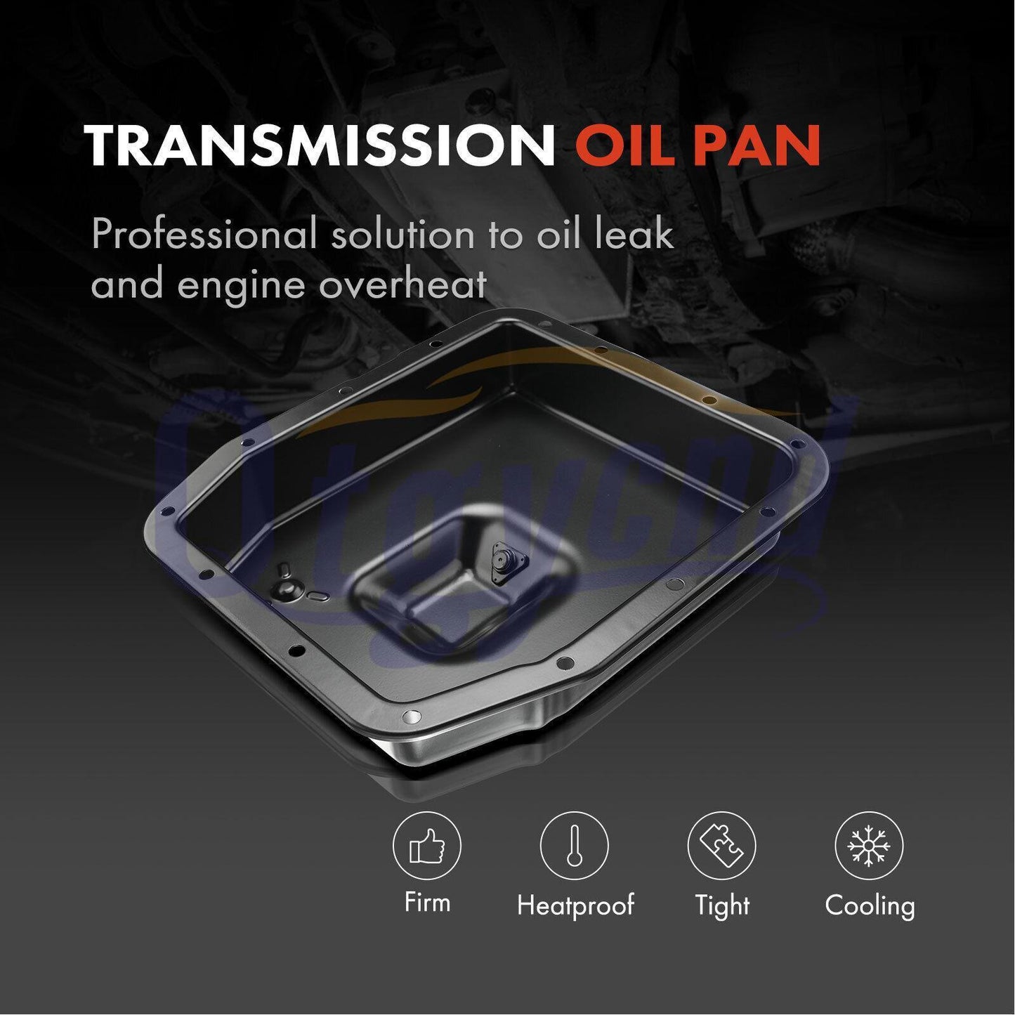 Transmission Oil Pan w/ Gasket for Ford E/F-Series F-150 94-10 Explorer for Lincoln