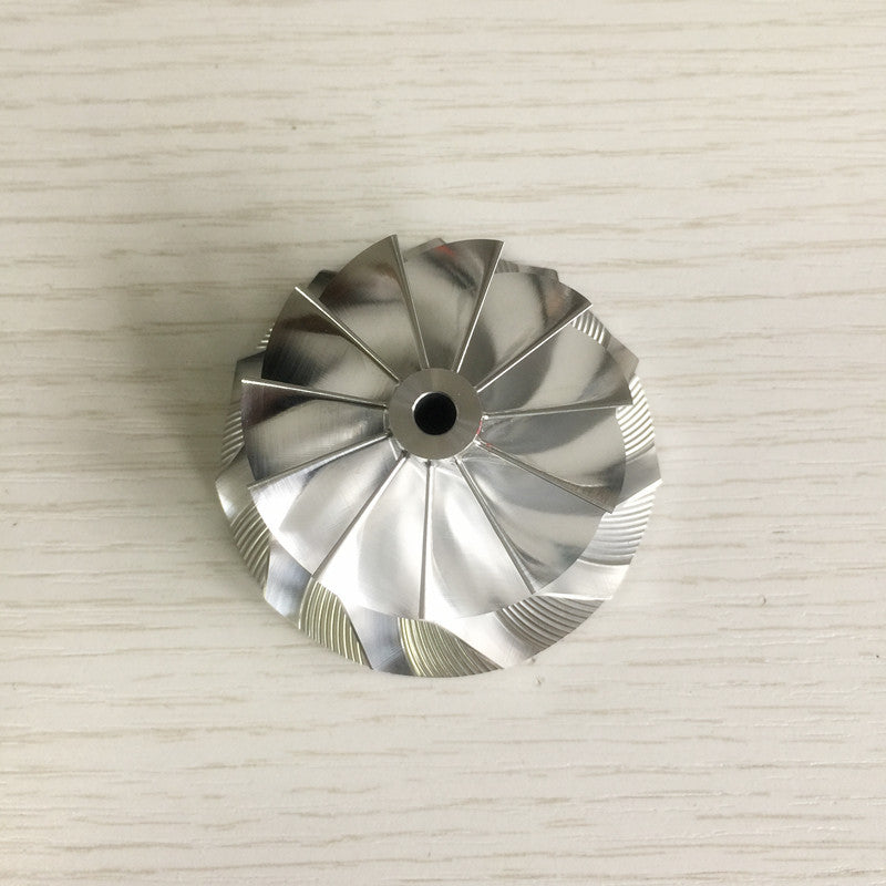 42.70/56.00m 11+0 blade turbine blank compressor wheel