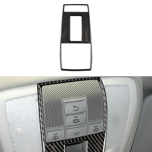 Carbon Fiber Reading Light Frame Trim for Mercedes-Benz C E-Class W204 W212