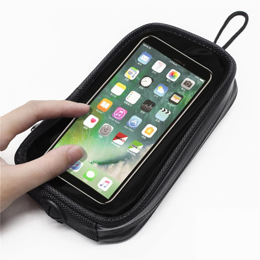 Motorcycle Fuel Tank Bag Magnetic Cell Phone Mount Holder Pouch Case Waterproof