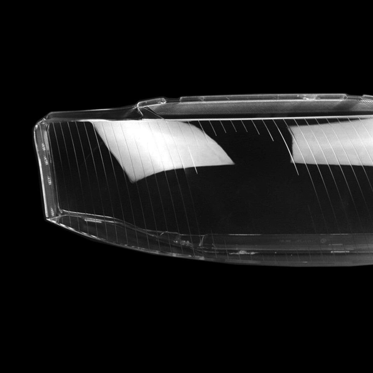 Dual transparent headlight protective cover for Audi A6 C5 (2003, 2004, 2005 models) - Lens left + right
