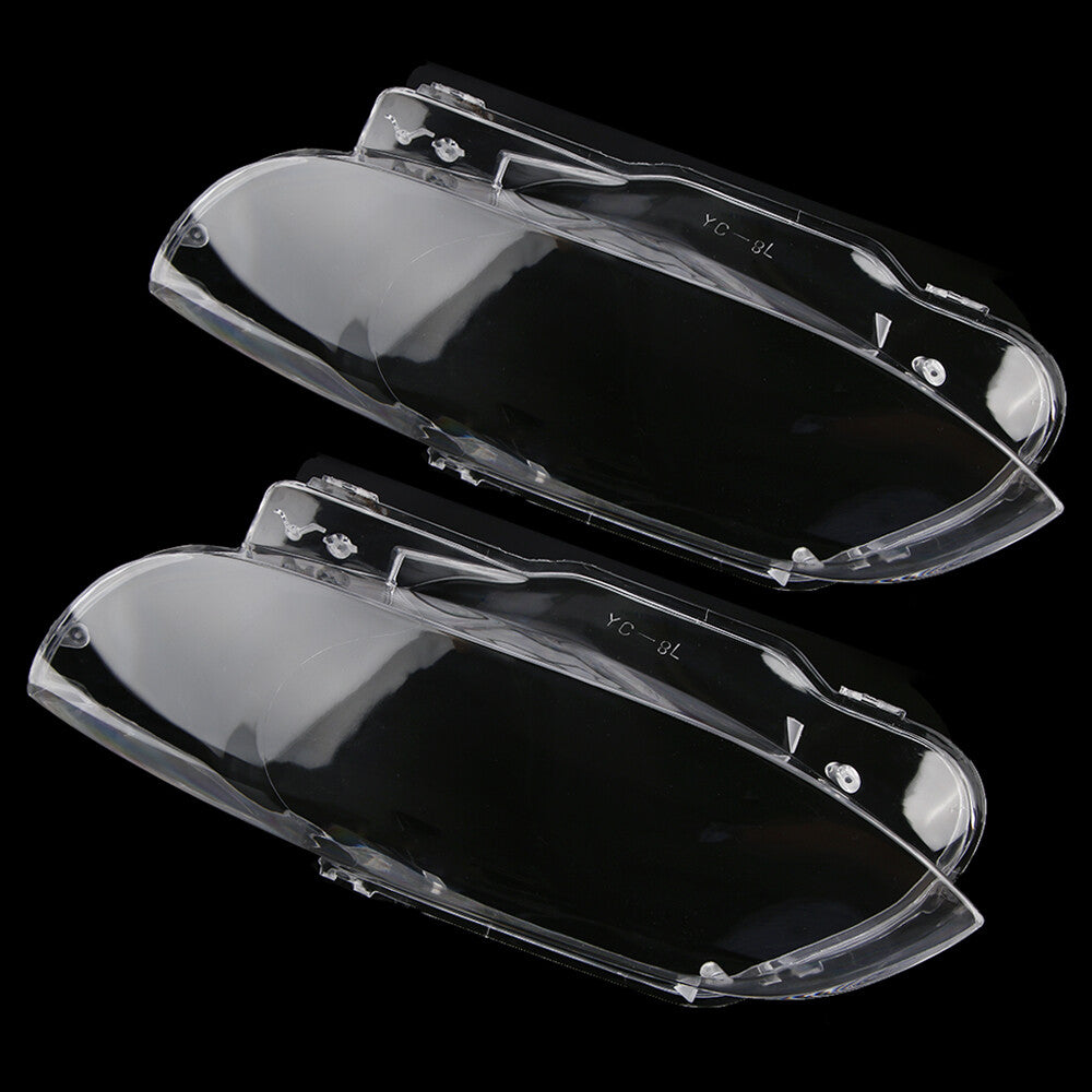Headlight lens cover (right + left) suitable for BMW E92, E93, Coupe, M3 (2006-2010).