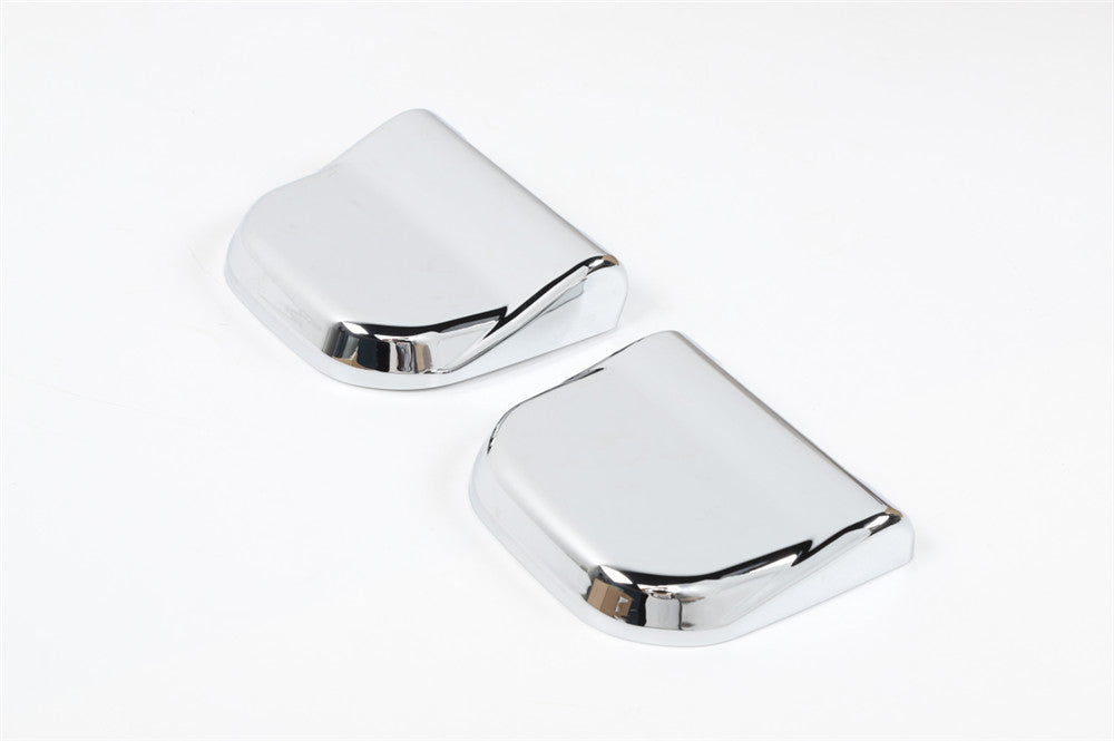 2¡Á Chrome ABS Rear Door Tailgate Hinge Cover Trim Kit for Suzuki for Jimny 2019-2022