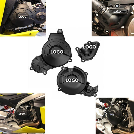 Fit For Tuono 660 RS660 Engine Case Cover Slider / Engine Protector Set