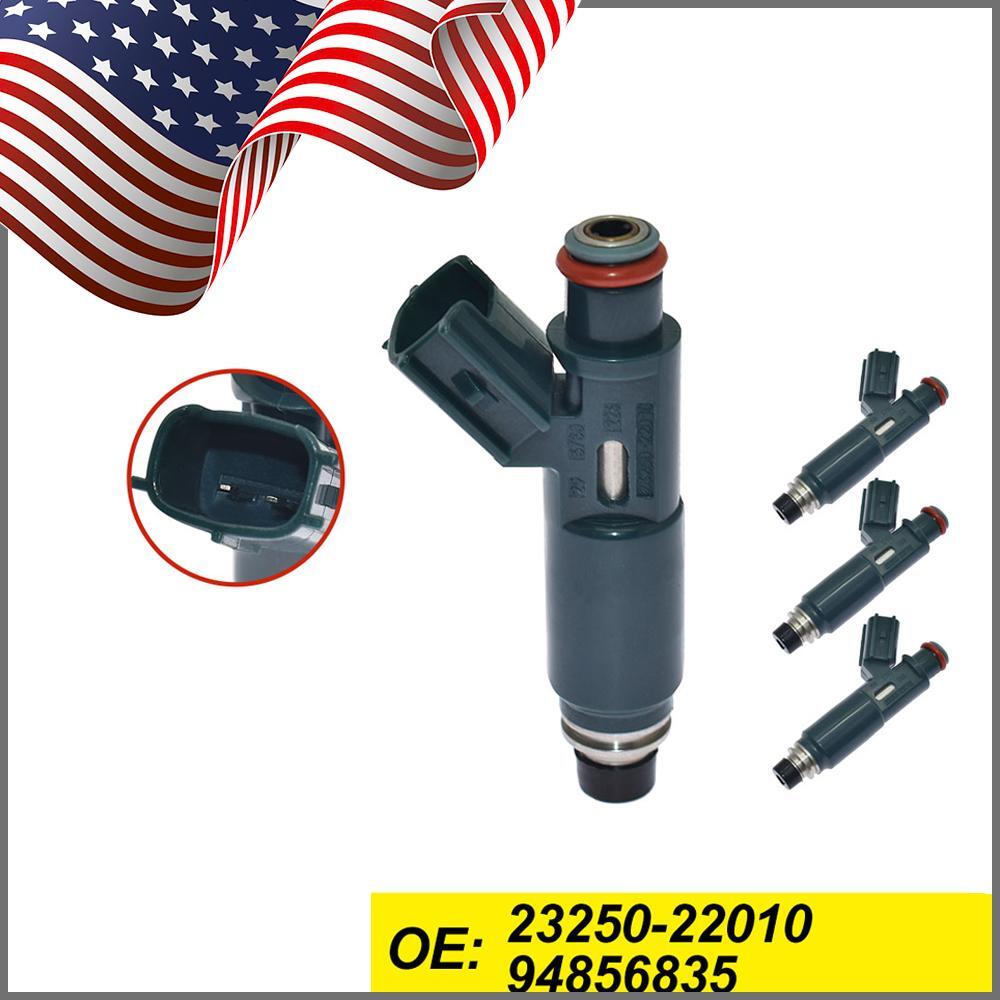 Set of 4 Fuel Injectors for Chevrolet Prizm for Toyota for Corolla 1998-1999 23250-22010