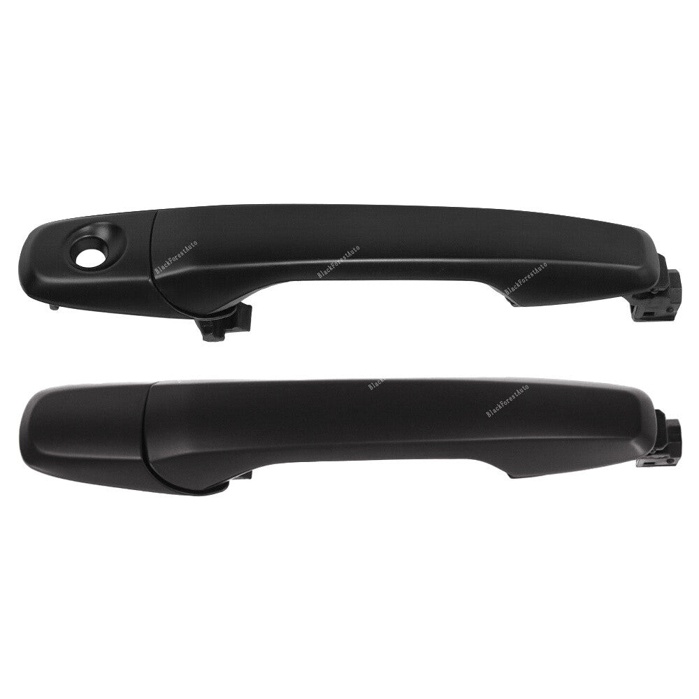 2x Exterior Door Handle Front RightLeft for Ford Explorer Edge 2011-15 Black