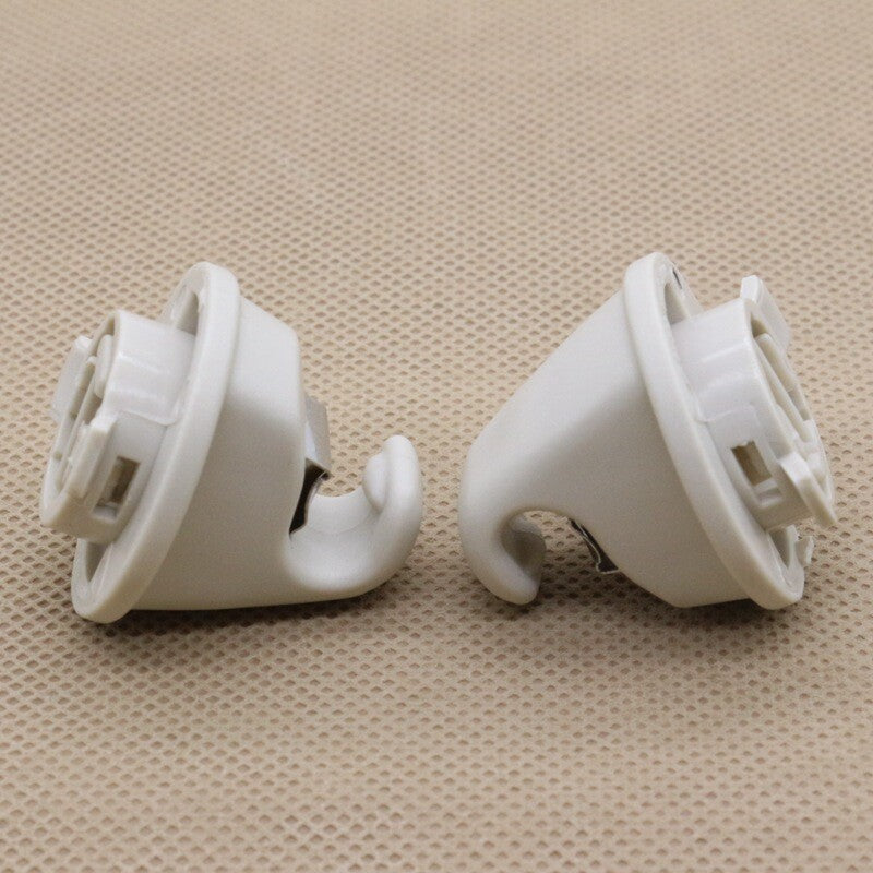 2-pack of beige sunshade clips for Volkswagen for Golf MK7, for Jetta , for Passat B8, 5G0-857-561-B