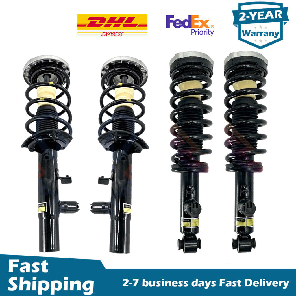 4PCS Shock Struts Assembly EDC For 2011-18 for BMW X3 F25 X4 F26 xDrive 37116797028