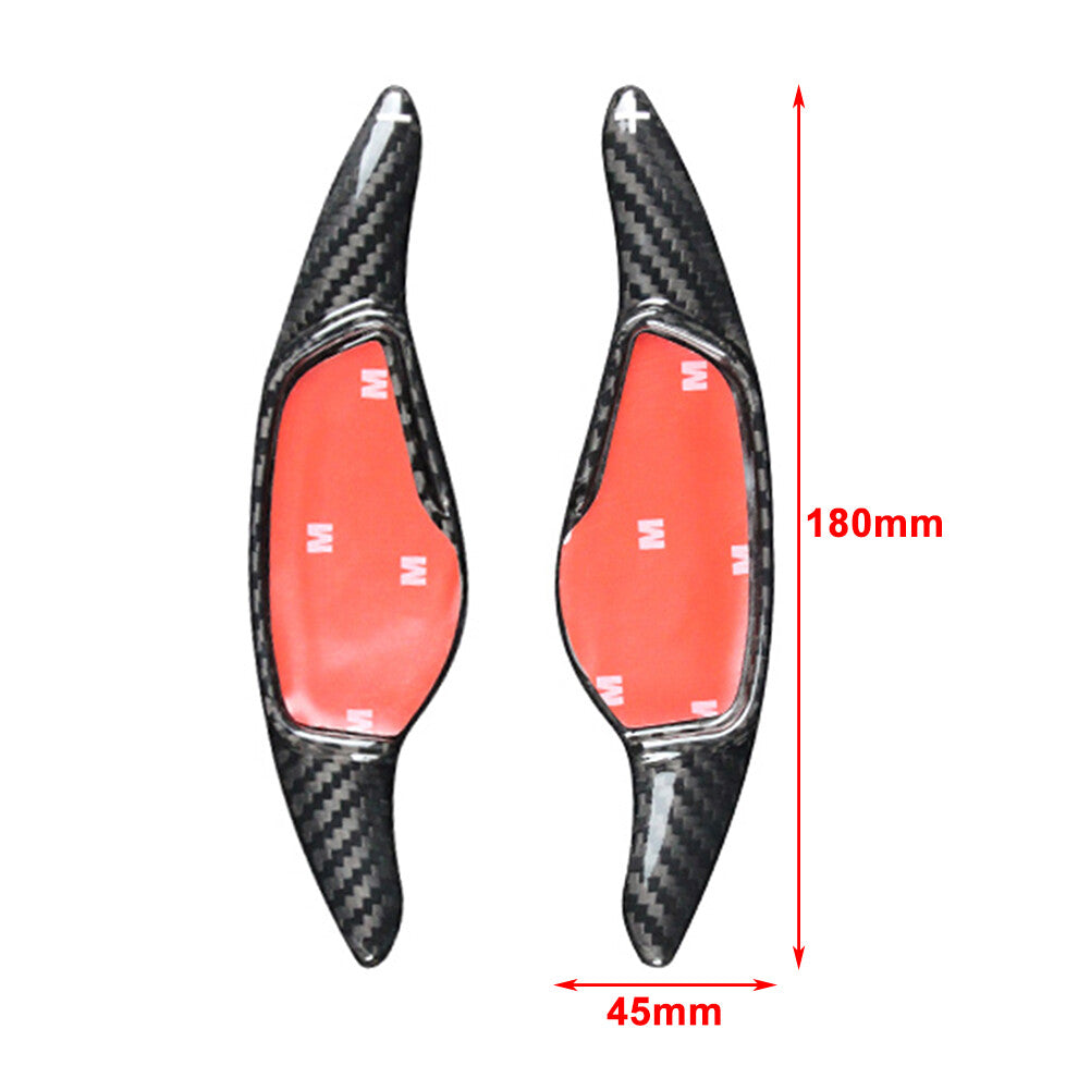 Carbon Fiber Steering Wheel Shift Paddle Shifter Extension Fit for Hyundai LA Festa