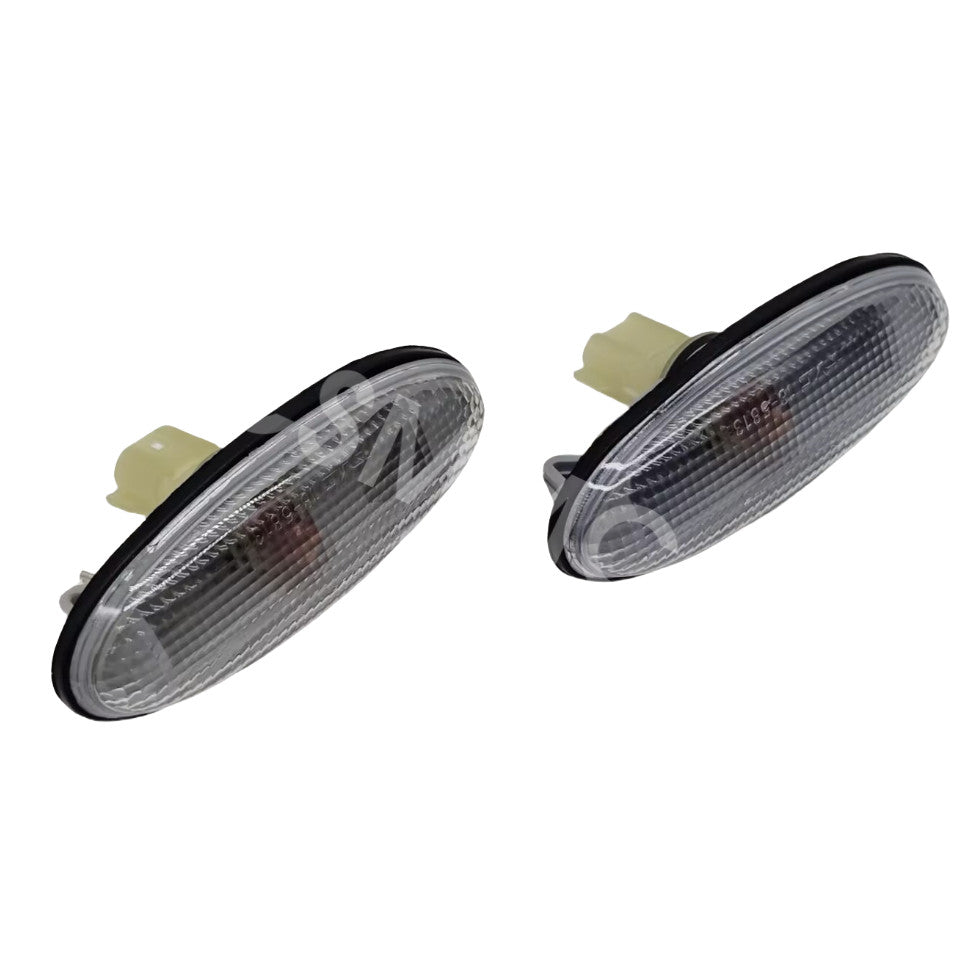 Car Clear Lens LED Fender Side Marker Lights Fit for Mazda Protege 2001-2003