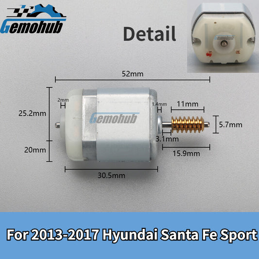 SIDE WING MIRROR FOLDING MOTOR For 2018-2023 for Hyundai Santa Fe MK4