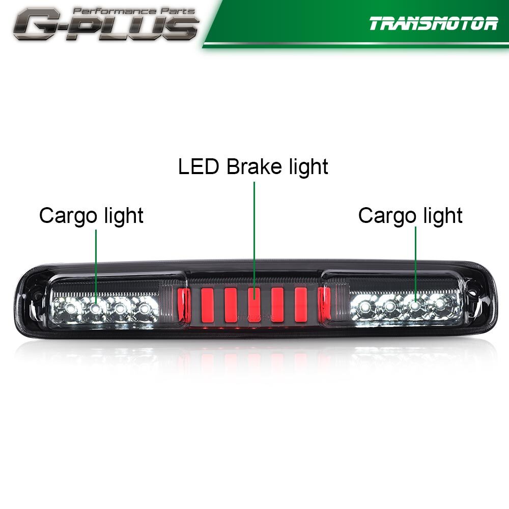 LED 3rd brake taillight and cargo light smoke display suitable for 99-07 Silverado for Sierra .