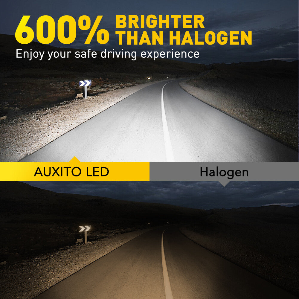 4/8/12X 9005 H11 LED Senior-Friendly CSP