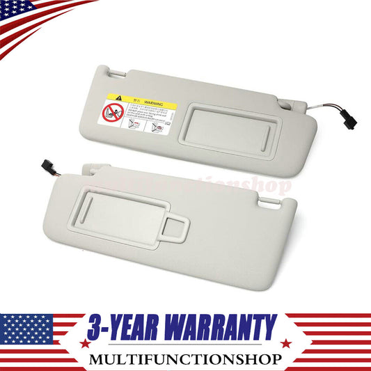 2PCS Left Right Sun Visors Fits for VW for Jetta MK7 2019-2021 5GG857552 5GG857551