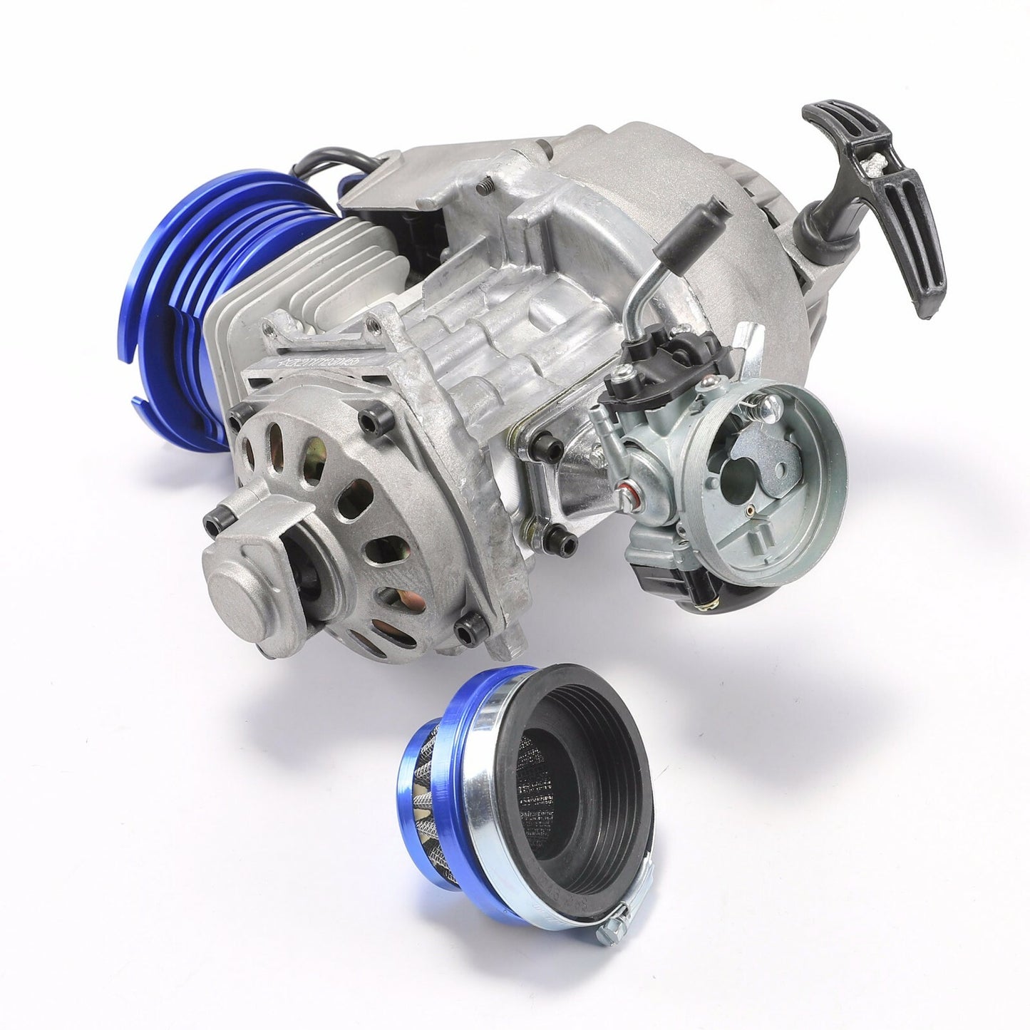Racing 2 Stroke 49cc 50cc Engine Motor + Fuel Tank Scooter Pocket Dirt for Mini Bike
