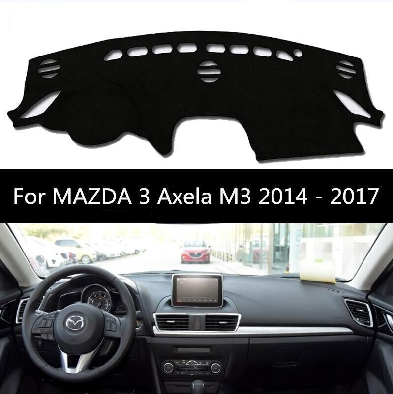 for MAZDA 3 Axela 14-2017 Inner Dashboard Dash Mat Non-slip DashMat Sun Shade 1P