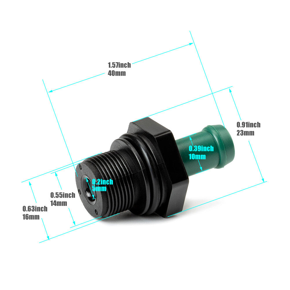 One-piece set of PCV valve 1035A422 suitable for Mitsubishi Outlander Sport Eclipse Lancer 2.0L 2.4L.