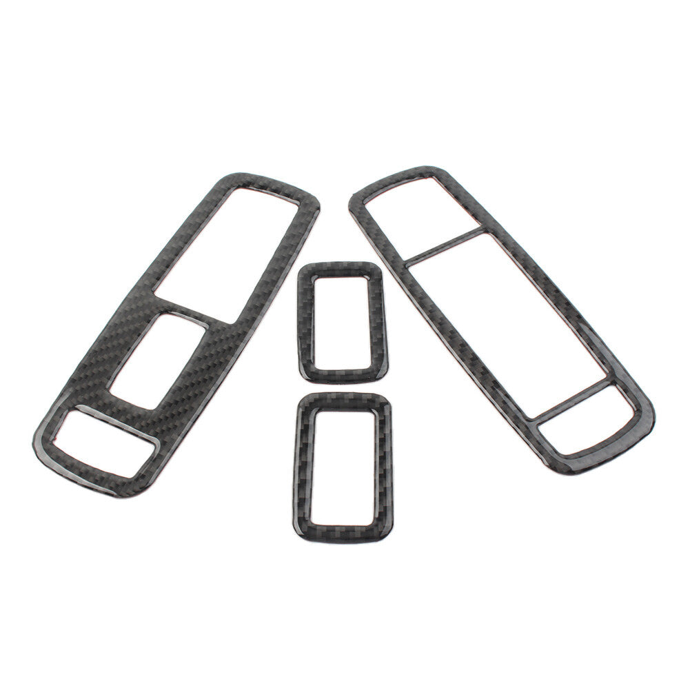Car Door Window Lift Switch Button Cover Trim for Jeep Grand Cherokee 2011-2020