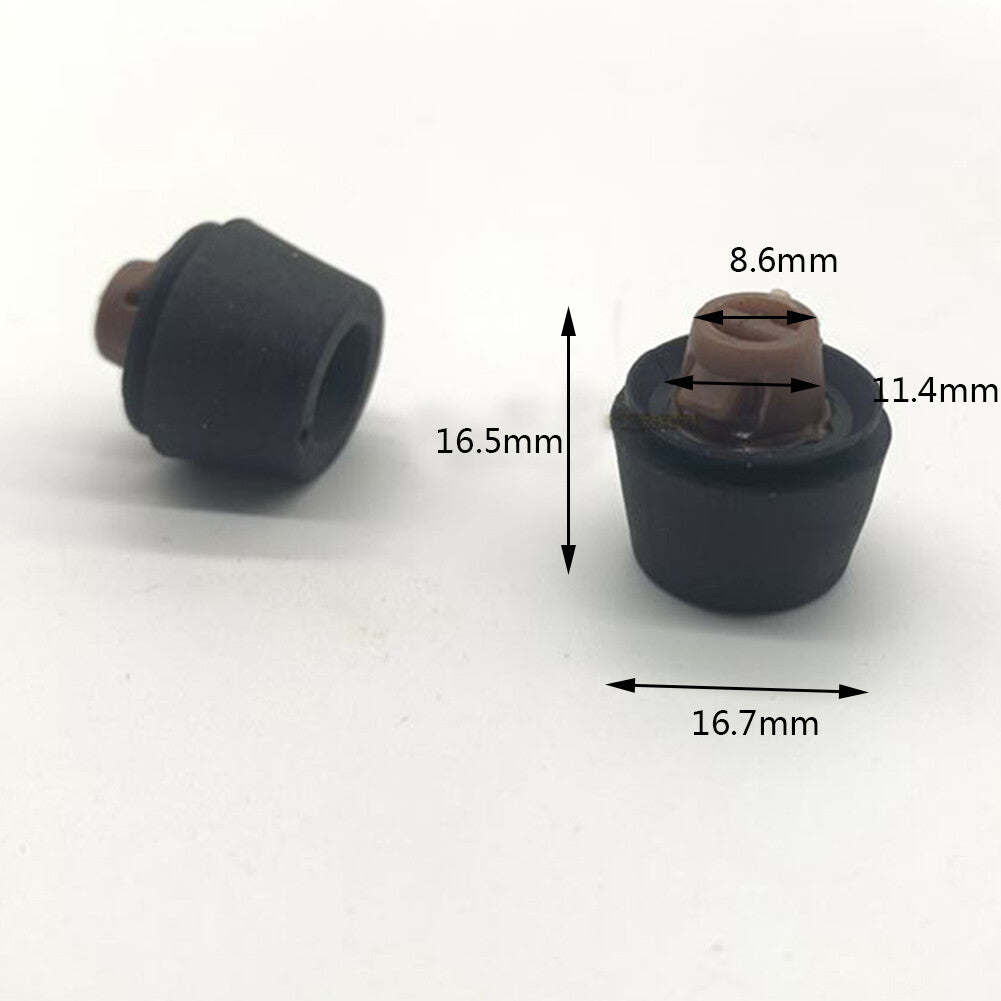 5 Car Front Door Bumper Stops Rubber Cushion Retainer for Toyota