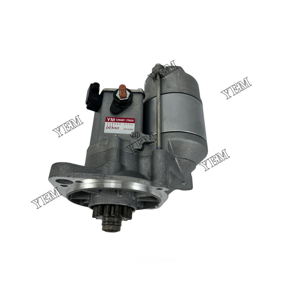 4TNV84 Starter Motor 13T 129407-77010 For Yanmar Engine 4TNV84 Starting Motor
