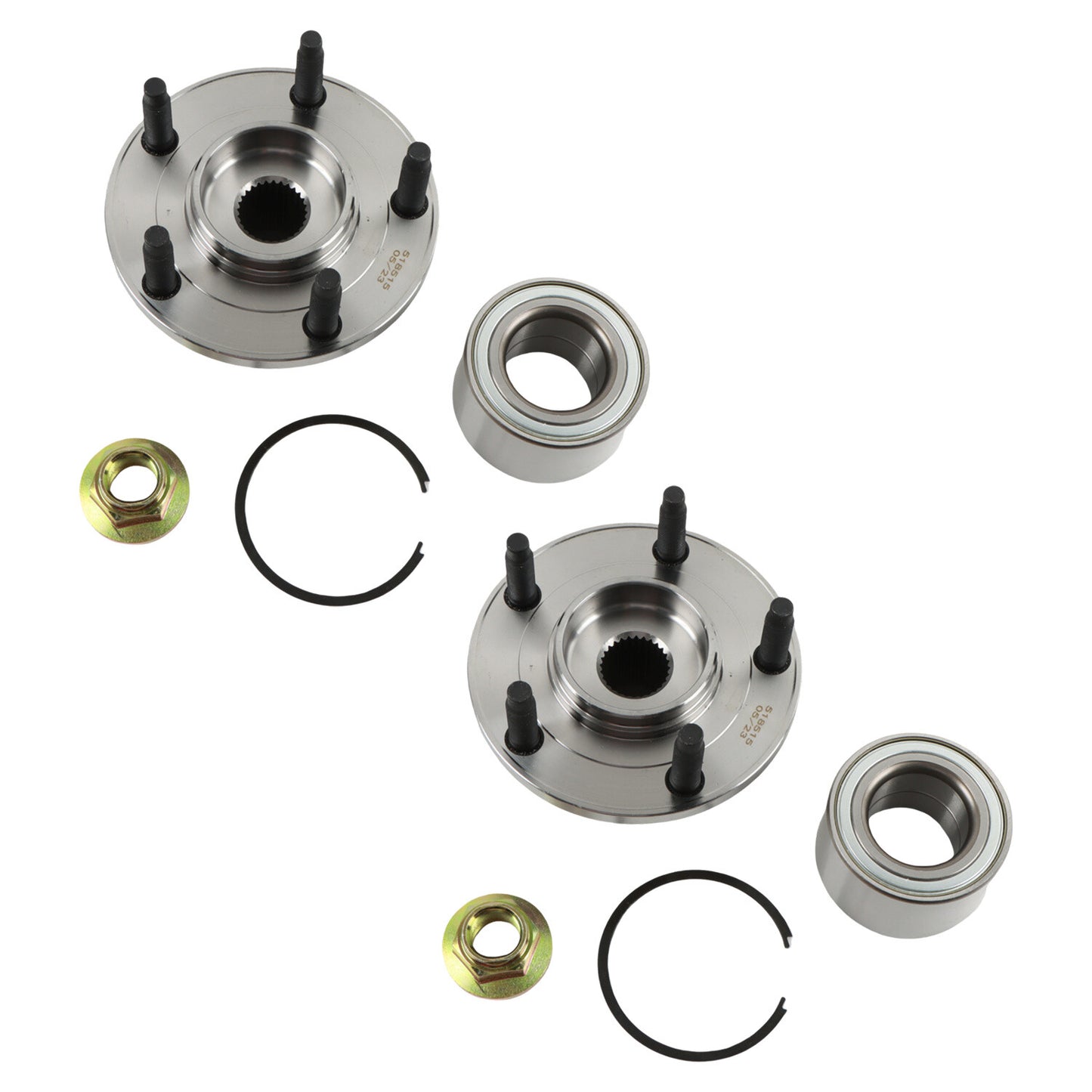 Front Wheel Bearing and Hub For 01-12 for Ford Escape for Mercury Mariner for Mazda Tribute