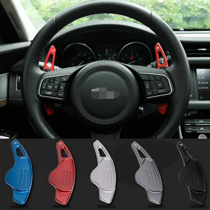 for Jaguar F-PACE 2016-20 Aluminum Steering Wheel Shift Paddle Shifter Extension